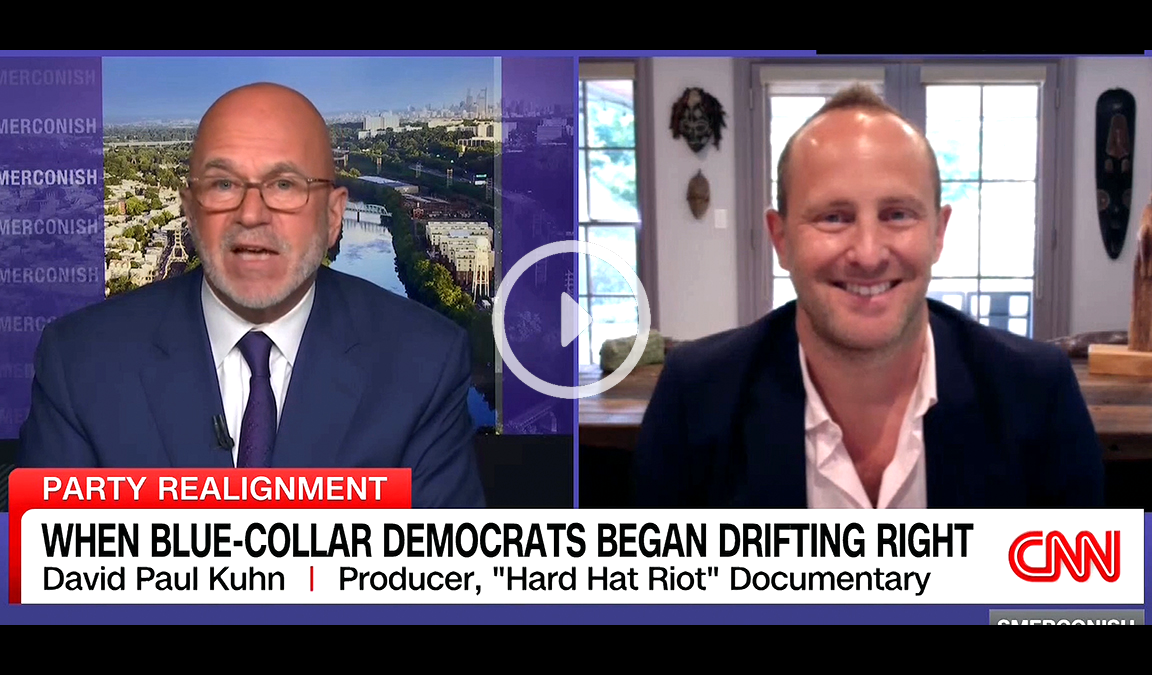 On CNN, David Paul Kuhn on new 